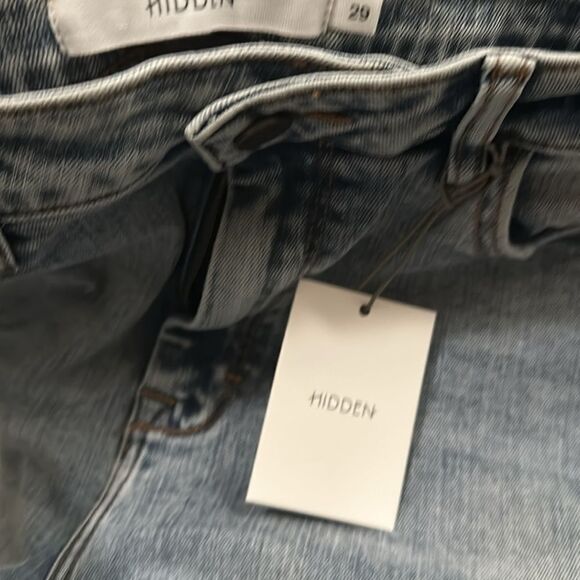 Hidden Jeans | TAYLOR VINTAGE ACID DISTRESS HIGH RISE SKINNY | 29 NWT - Picture 5 of 7